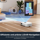 EUREKA DEJ12 Robot Aspirador y Fregasuelos con Vaciado automático de Polvo