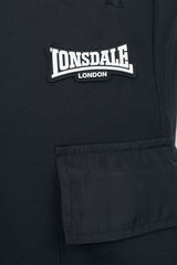 Lonsdale London Bulough Hombre chándal Negro M 95% Polyester,5% Elastán