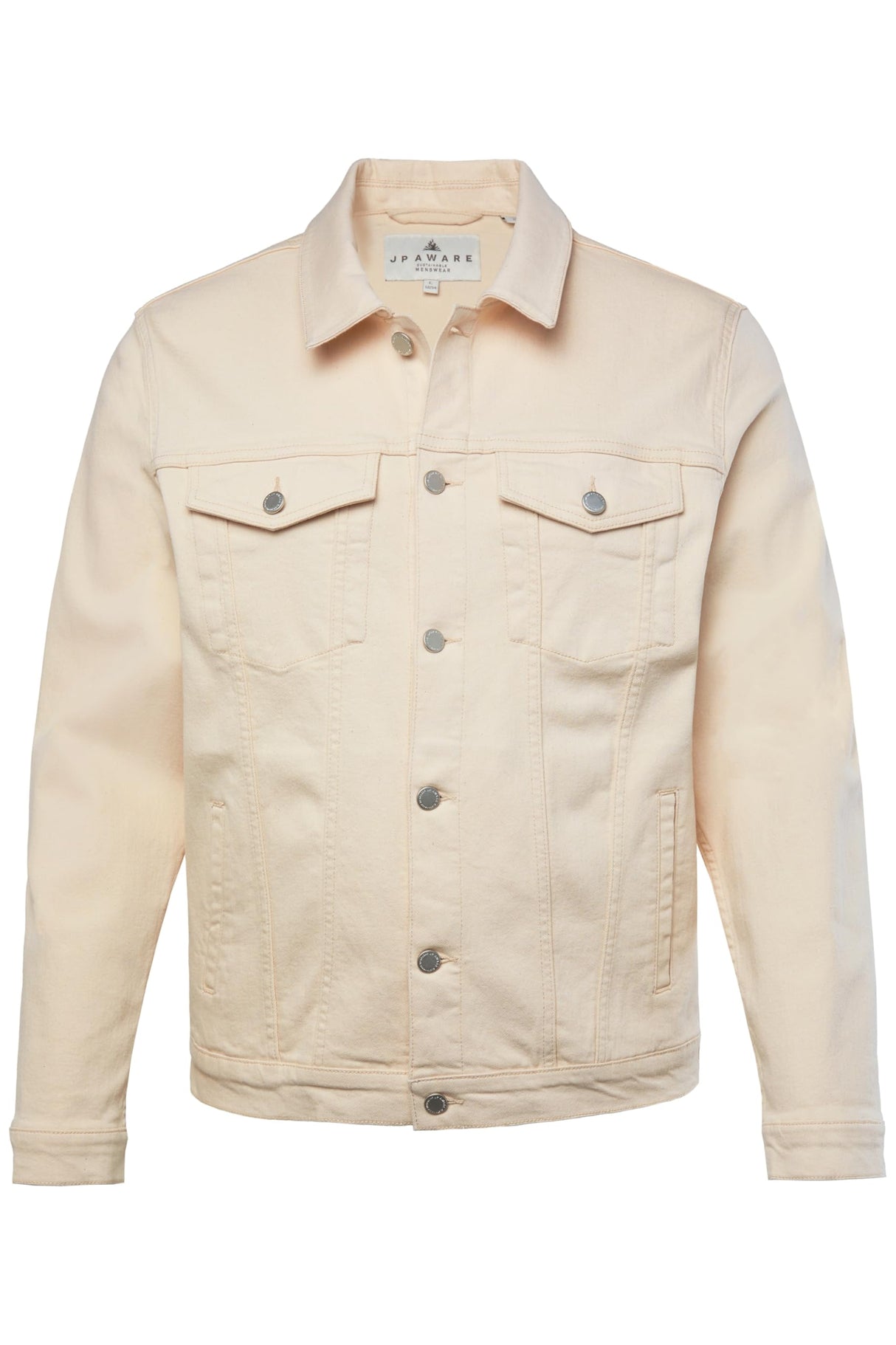 JP 1880 Chaqueta Vaquera Trucker JP Aware, algodón orgánico con certificación Gots Beige Claro 6XL 839551662-6XL