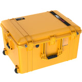 PELI 1637 Air Maleta Protectora Ligera con Ruedas para Drones y Equipos fotográficos, estanca e Impermeable al Polvo, 89L de Capacidad, Fabricada en EE.UU., sin Espuma, Color Amarillo