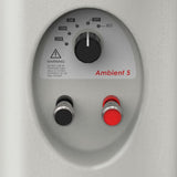Audibax Ambient 5 White - Altavoces Pasivos de Estantería HiFi - Pareja de Altavoces Estereo de 2 Vías - Potencia Continua de 30W - Soporte de Pared Incluido - Altavoces con Woofer de 5,25"