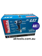 Makita DTD172Z - Controlador de impacto sin escobillas LXT de iones de litio de 18 V, baterías y cargador no incluidos Negro, Azul