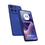 Motorola Moto G56 5G 8/256 GB, cámara de 50 MP + Sensor antiparpadeo, Pantalla de 6,72 Pulgadas FHD+ 120 Hz, batería 5200 mAh, MediaTek Dimensity 7060, Android 15, Pantone Dazzling Blue