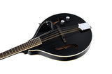 ORTEGA Mandolin A-Style Series Incluye funda BK Negro RMAE40SBK