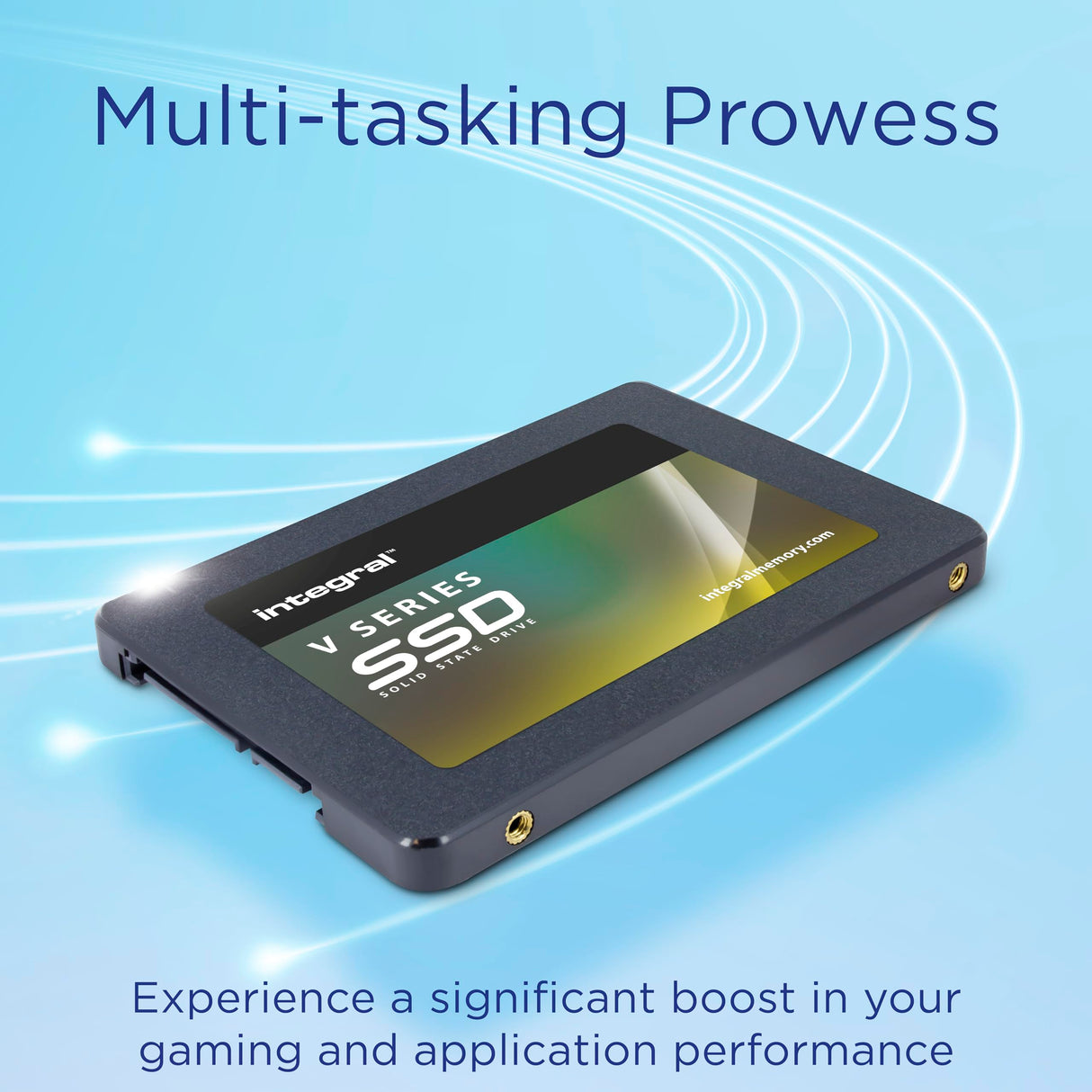 Integral V Series S 2.5" SATA III SSD 2TB - Unidad Interna de Estado sólido - Velocidades de Lectura 540 MB/s y Escritura 500 MB/s para actualizaciones de computadoras y portátiles
