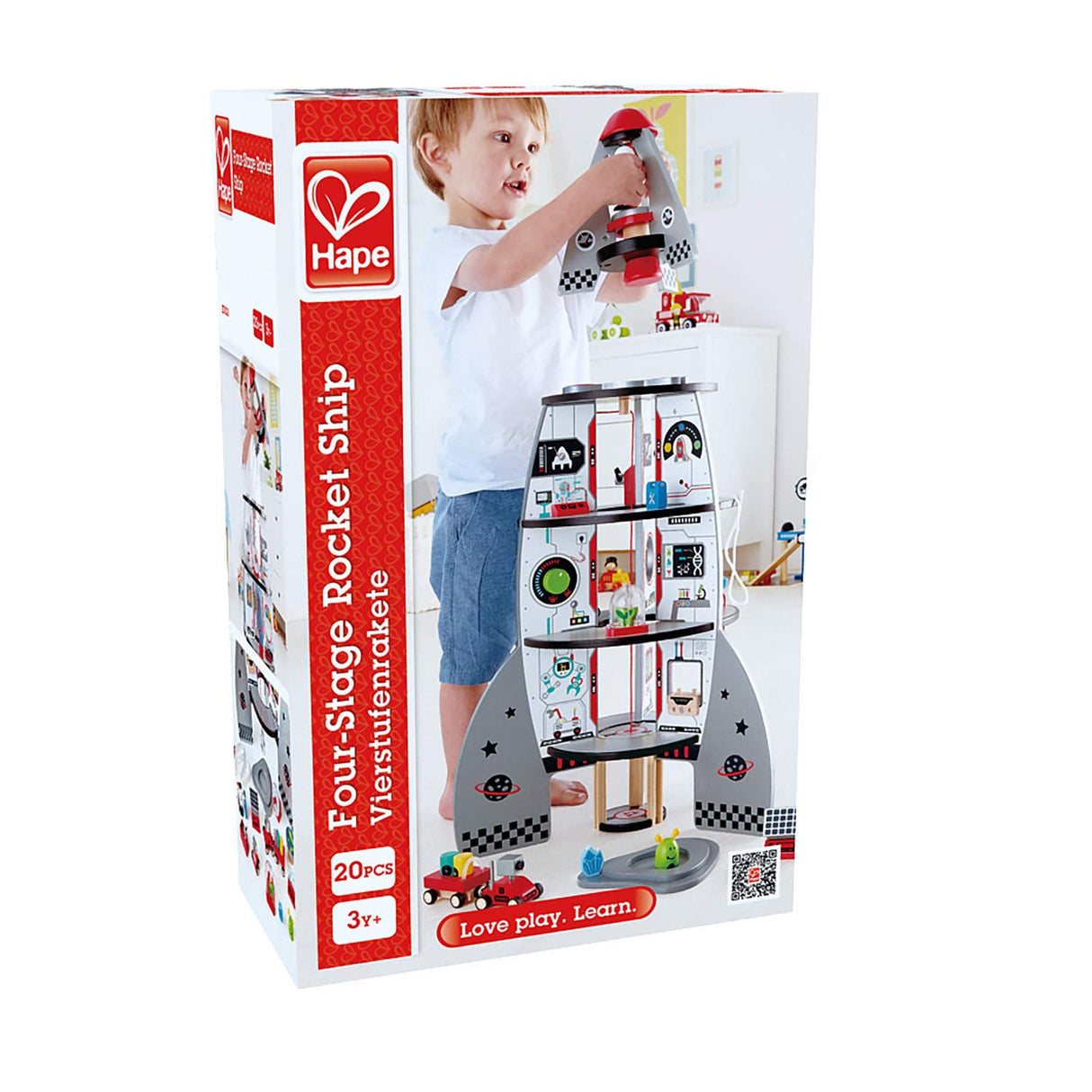 Hape - Cohete Espacial de Cuatro Pisos (Toynamics E3021)
