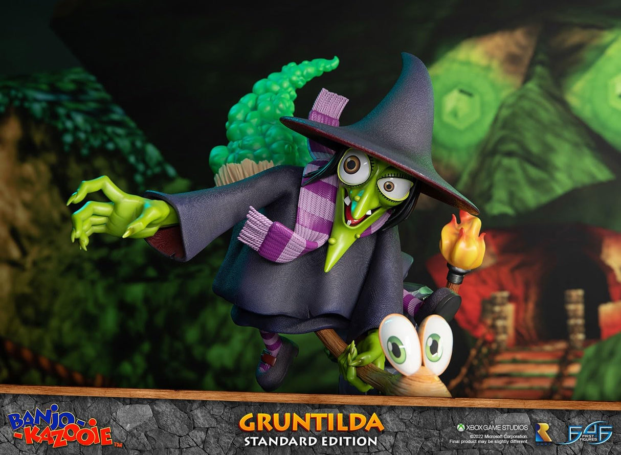 First 4 Figures BKGRST Banjo Kazooie Gruntilda First4Figures - Estatua de Resina