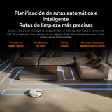 XIAOMI Robot Vacuum 5 Pro - Succión de 20.000 Pa, IA para Evitar obstáculos, Detección automática de Suciedad, Láser dToF, Brazos robóticos duales, Autolimpieza a 80 °C para Mejor Rendimiento