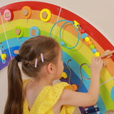 VIGA Toys Wall Activity Panel-Rainbow (44642)
