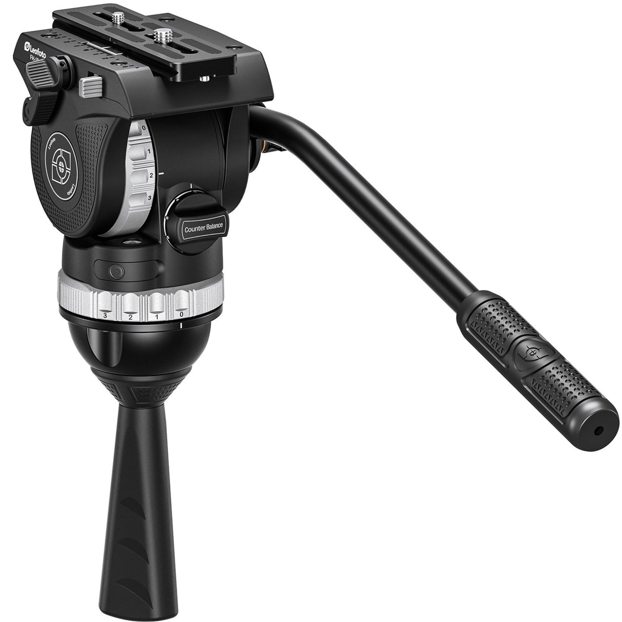 LEOFOTO Trípode de Carbono LVF-163C + FH-10 Kit de trípode de vídeo