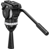 LEOFOTO Trípode de Carbono LVF-163C + FH-10 Kit de trípode de vídeo
