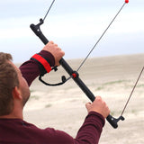 Wolkenstürmer Paraflex Trainer 2.3 Action Kite - 3 Line Steering Mat para Mountainboarding