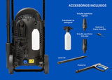 Nilfisk Hidrolimpiadora de Alta Presión Core 140 Bares con PowerControl - Limpiadora para Jardín, Patios y Coches (1800 W)