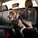 Ezydog Drive Arnés De Coche para Perro, Cinturón De Seguridad para Perros, Multifunción, Ajustable, Arnés De Chaleco De Viaje (L, Negro)