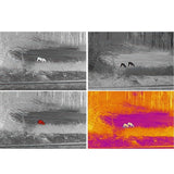 HIKMICRO Lynx S LE15S - Cámara monocular térmica portátil con Pantalla OLED, observación y medición de Distancia, Memoria integrada de 8 GB, Punto de Acceso WiFi