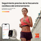 Amazfit Cheetah Square 44mm Reloj Inteligente Ligero para Correr con GPS de Doble Banda, mapas sin conexión,Monitor frecuencia cardíaca,oxígeno Sangre, Zepp Fitness