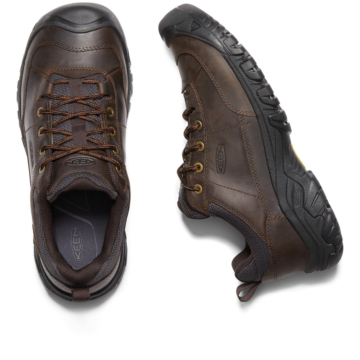 Keen Targhee III Oxford Zapatillas de Senderismo, Hombre, Marrón (Dark Earth/Mulch), 44.5