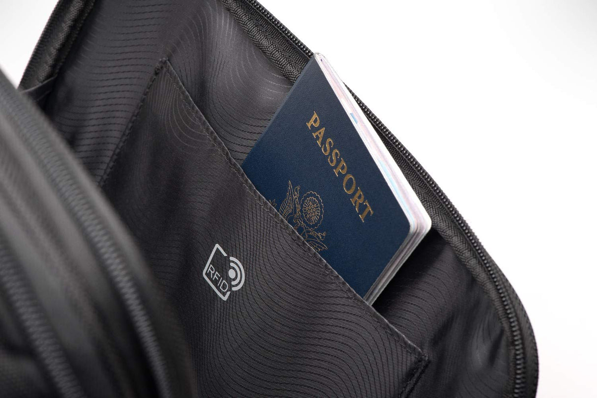 Kensington K60380WW Maleta Ejecutiva Equilibrada con Ruedas Contour 2.0 para Portátiles de hasta 15.6", Elegante Bolso de Mano, adecuado como Equipaje de Cabina para Mujer
