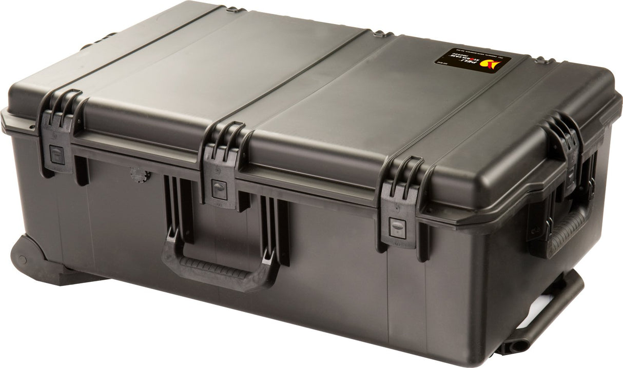 PELI Storm IM2950 Maleta Grande Impermeable con Ruedas para el Transporte de Equipos electrónicos Profesionales, Resistente al Agua y Polvo, 128L Capacidad, Fabricada en EE.UU, sin Espuma, Color Negro