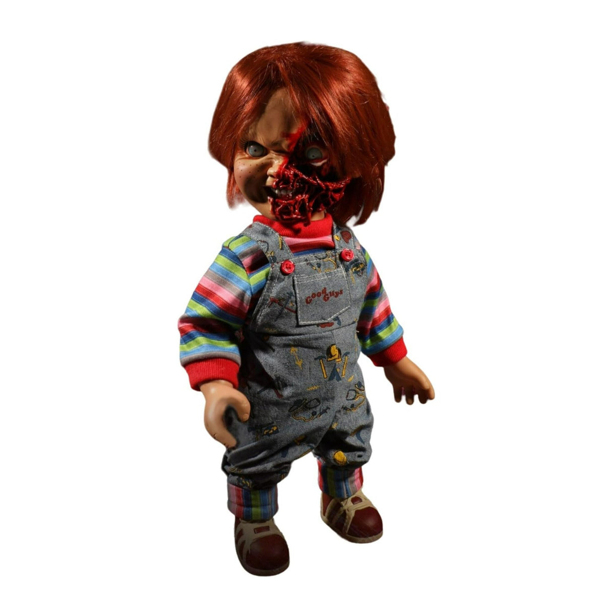 Chucky Pizza Face Talking Fig. 38 cm Chucky MDS Mega Scale re-Run