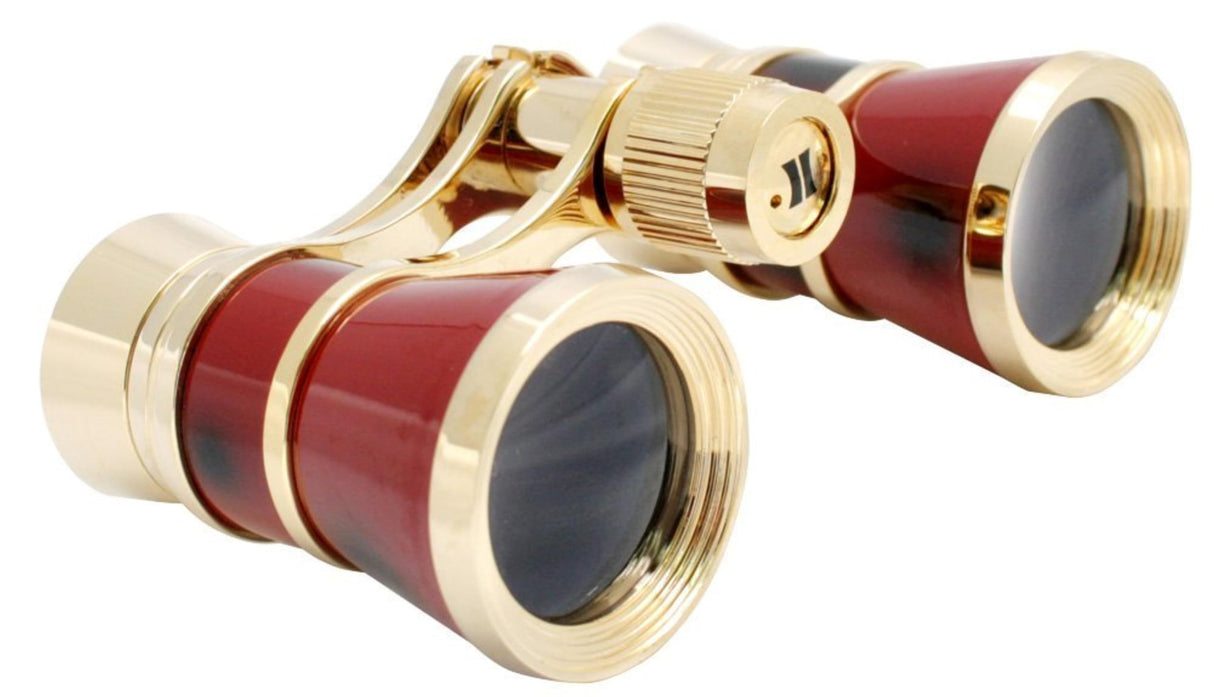 ESCHENBACH Optik Glamour 3x25 Gemelos de Teatro Rojo
