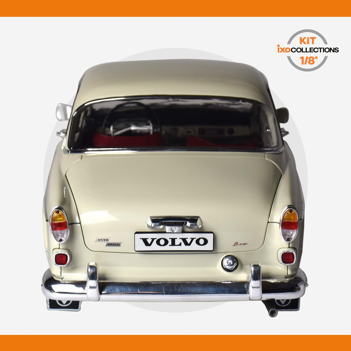IXO Collections 1:8 IXO Volvo 122S Kit Sonido/luz - modelismo, maquetas, Kit, Kit de modelismo