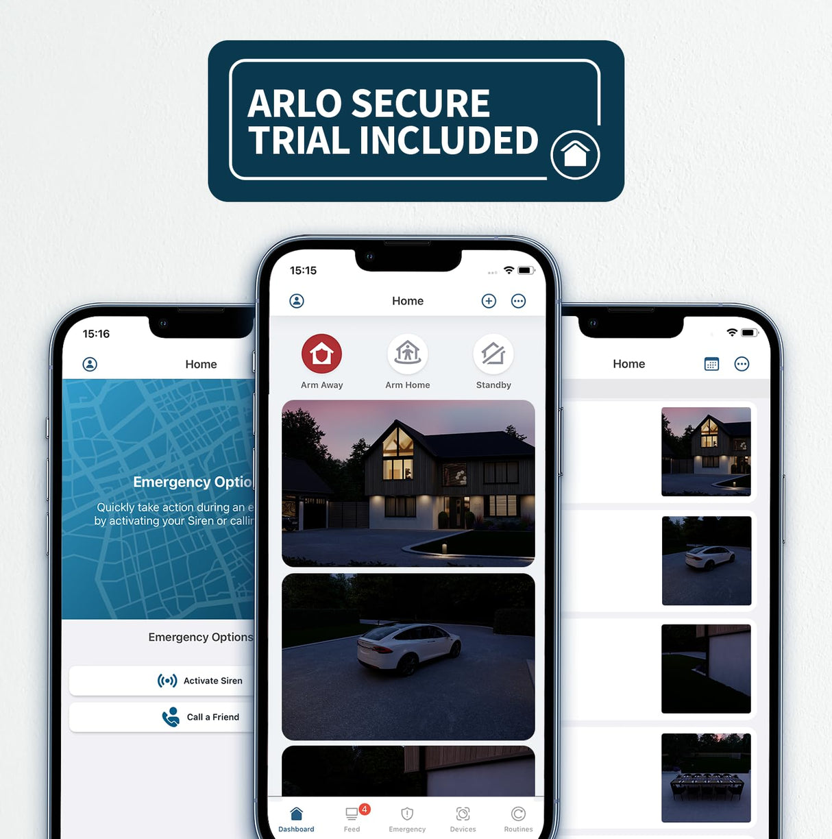 Arlo Go 2 Camara Vigilancia, 100% Inalámbrica HD, Conexión WiFi O SIM 3G/4G LTE, Almacenamiento Local Con Tarjeta SD O En La Nube, Visión Nocturna, Resistente Al Agua, Audio Bidireccional, Blanca
