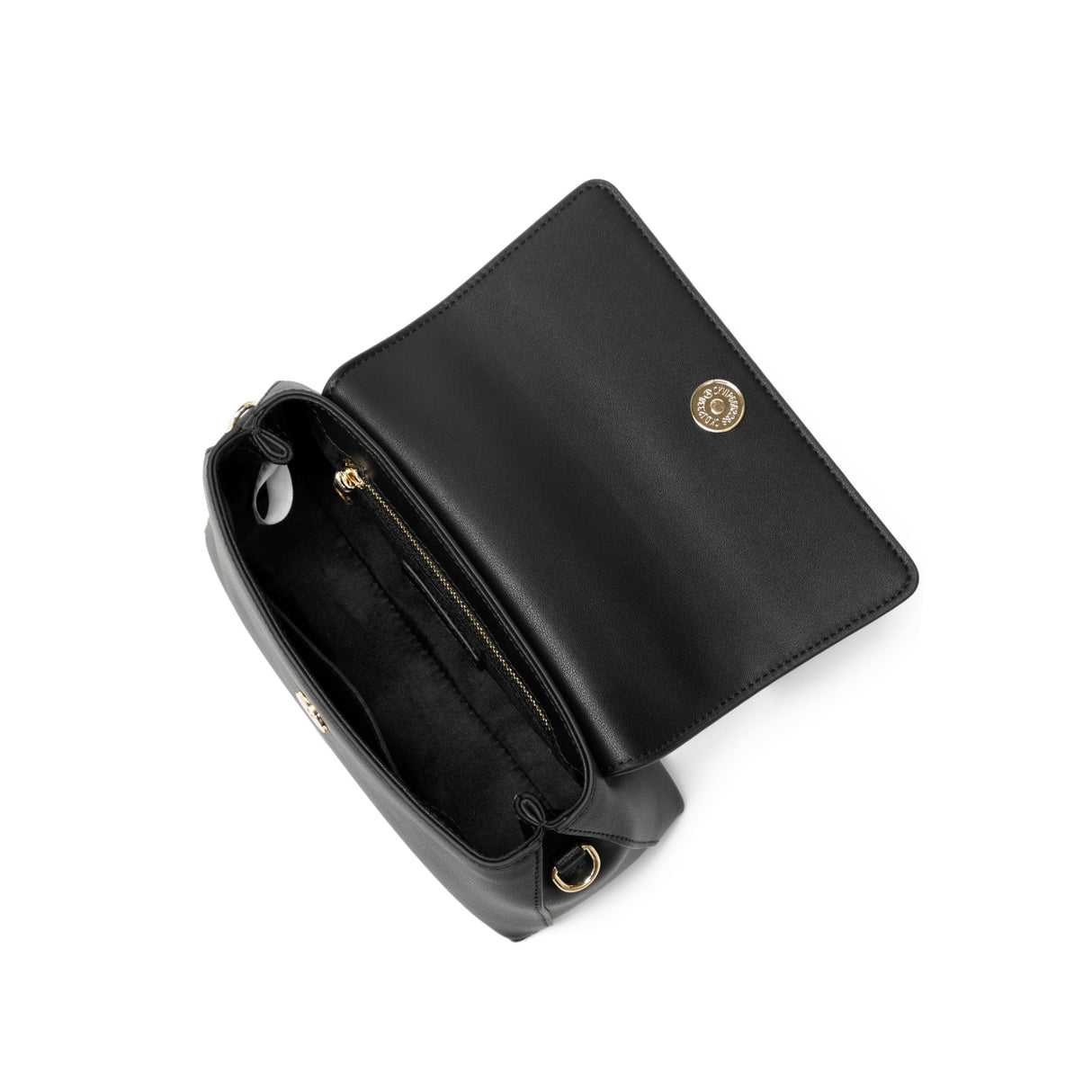 Carlheim, Gotland Genuine Leather collection, Grace Genuine Leather Handbag (Black)