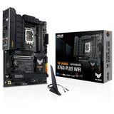 TUF Gaming B760-PLUS WiFi - Placa Base ATX Intel B760 (LGA 1700) con DDR5, Ranura PCIe 5.0, 3X PCIe 4.0 M.2, 12+1 DrMOS, 2.5Gb Ethernet, DisplayPort, HDMI, USB 3.2 Gen 2 Tipo C, Aura Sync