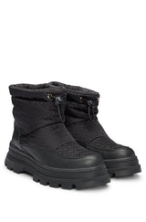 BOSS Foster_Bootie_CBBNY, botín Mujer, Negro, 37 EU