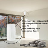 LIFEBOX - LBXEvolutionx4animalKC1 - Alarma Gran Casa Inalámbrica gsm con Cámara Lifebox Evolution Animal Kit Conectado 8 - Blanco