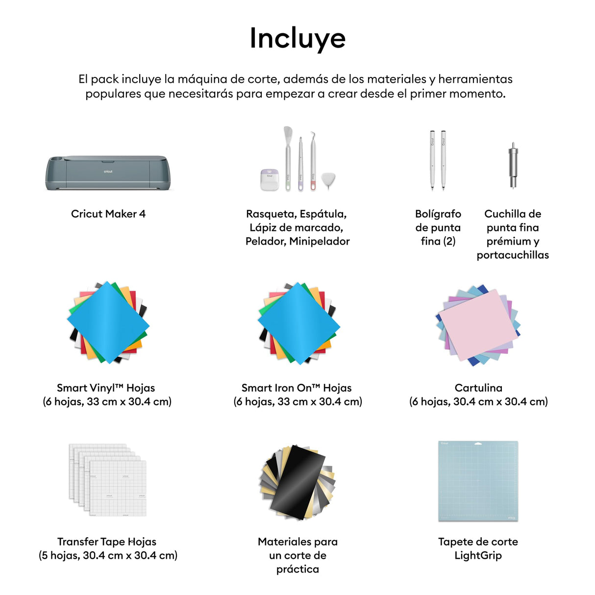 Cricut Maker 4 Paquete esencial