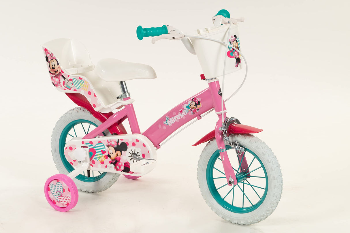 TOIMSA Bicicleta 12" Minnie Huffy (3/5 años), Multicolor
