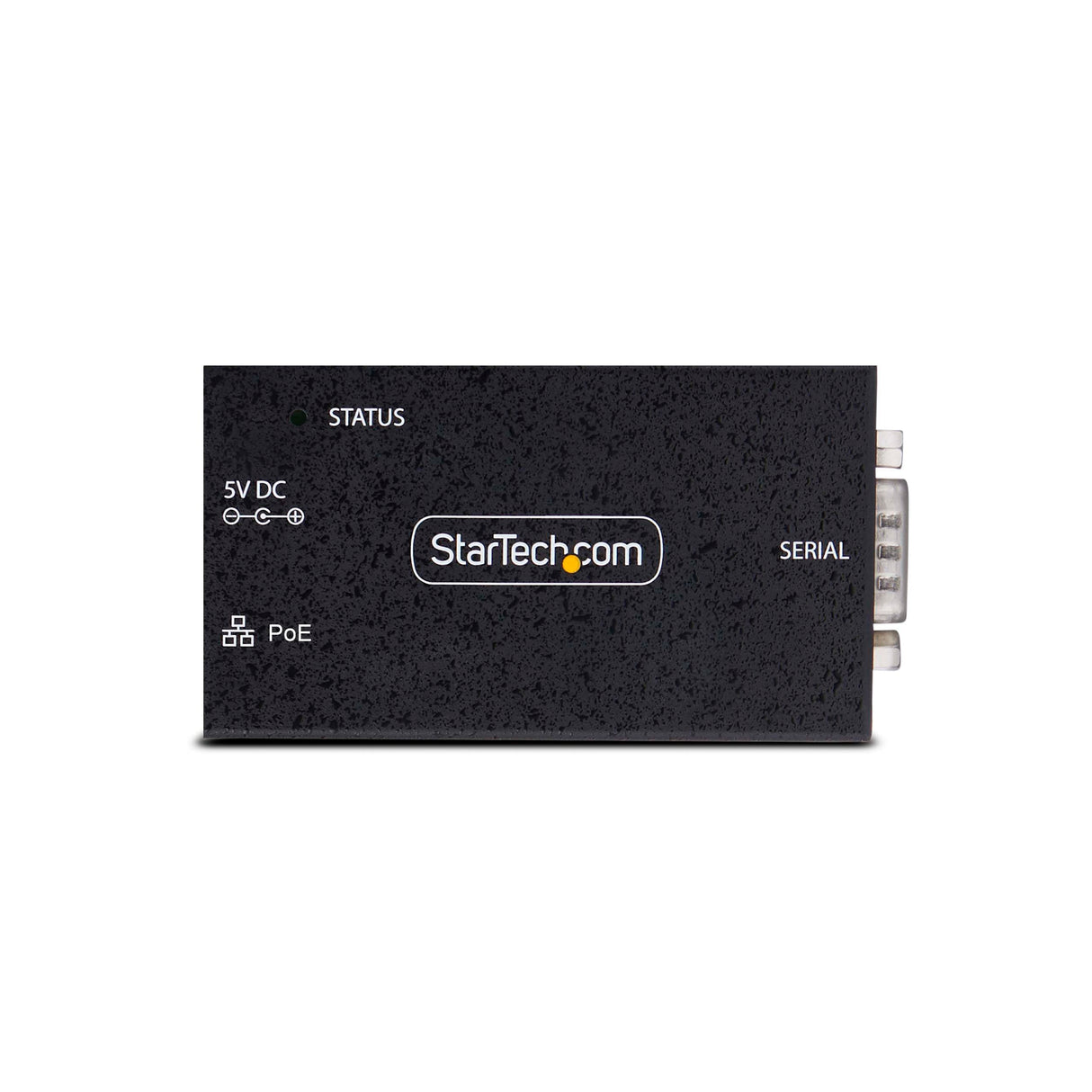 StarTech.com Adaptador Serie a Ethernet - Servidor LAN de Dispositivos Serie RS232 1 Puerto - PoE 802.3af - Carril DIN