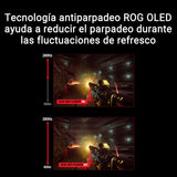 ROG Strix OLED XG27ACDMS - Monitor Gaming de 27", QD-OLED de 1440p, 280Hz, 0,03ms, disipador, Neo Proximity Sensor, Brillo Uniforme, G-Sync, 99% DCI-P3 y DisplayWidget Center