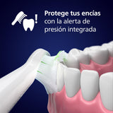 Philips Sonicare 5500 cepillo dental eléctrico, sónico con 1 nivel de intensidad, alerta de presión, EasyStart, SmarTimer y BrushPacer, blanco, modelo HX7110/01 [Nueva Tecnología]