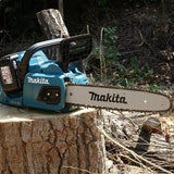 Makita DUC355Z Sierra De Cadena Bl 18Vx2 Lxt Tuercas Anticaida, 36 V, Multicolor (without Battery or Charger)
