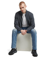 G-STAR Nifous Zip Thru Sweater, Sudadera para Hombre, Azul (India Ink D25122-d566-h392), M