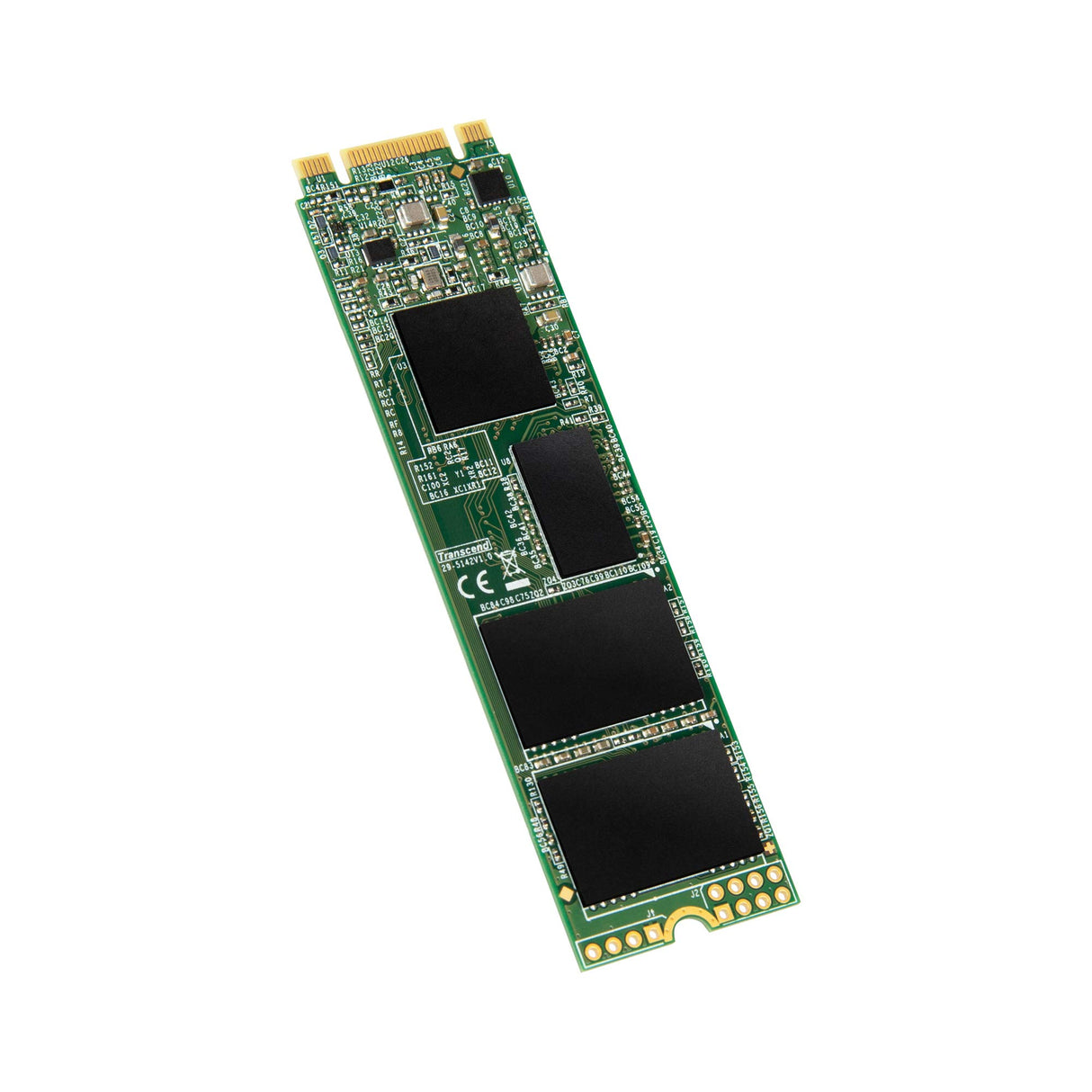 Transcend 2TB MTS830S M.2 2280 SATA III 6 GB/s Disco de Estado Sólido Interno 3D TLC NAND con Caché DRAM TS2TMTS830S
