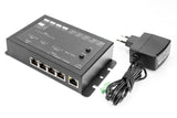gude 2111 – 1 Expert netc ontrol 4 Salidas Relé, 12 Passive entradas de señal TCP/IP, Color Negro