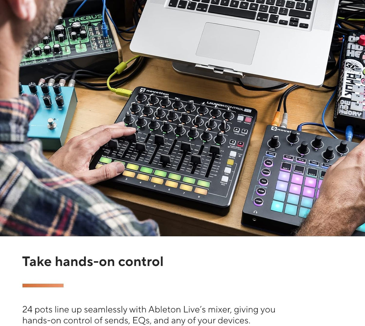 Novation Launch Control XL MKII: controlador MIDI para Ableton Live, con USB y controles asignables