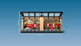 LEGO Harry Potter Rincón Entre Libros: Expreso de Hogwarts - Sujetalibros con un Tren de Juguete -2 Minifiguras (Harry y Ron Weasley) y Figura de Hedwig - Regalo para Niñas y Niños de 10+ Años 76450