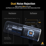 MAONO Micrófono dinámico para Juegos: micrófono dinámico USB XLR para computadora con Software-RGB para PC, Kit de micrófono para Gamer-Podcast, para Estudio de grabación de Streaming