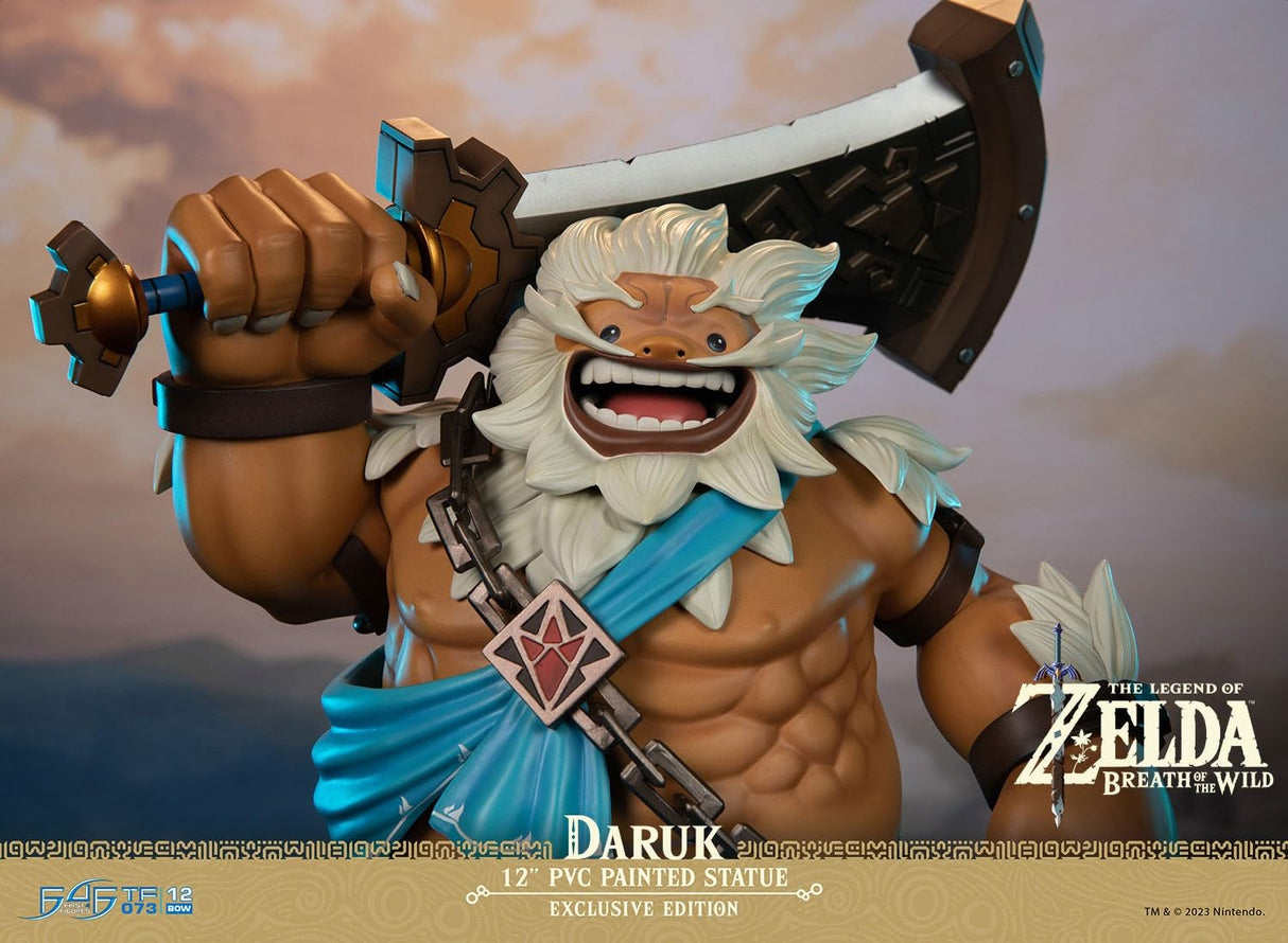 First 4 Figures - Figura de PVC de The Legend of Zelda: Breath of The Wild (Daruk) (coleccionistas), Nintendo