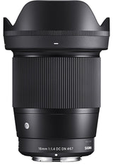 Sigma 16 mm F1.4 DC DN Contemporary - Objetivo para Sony E, color negro