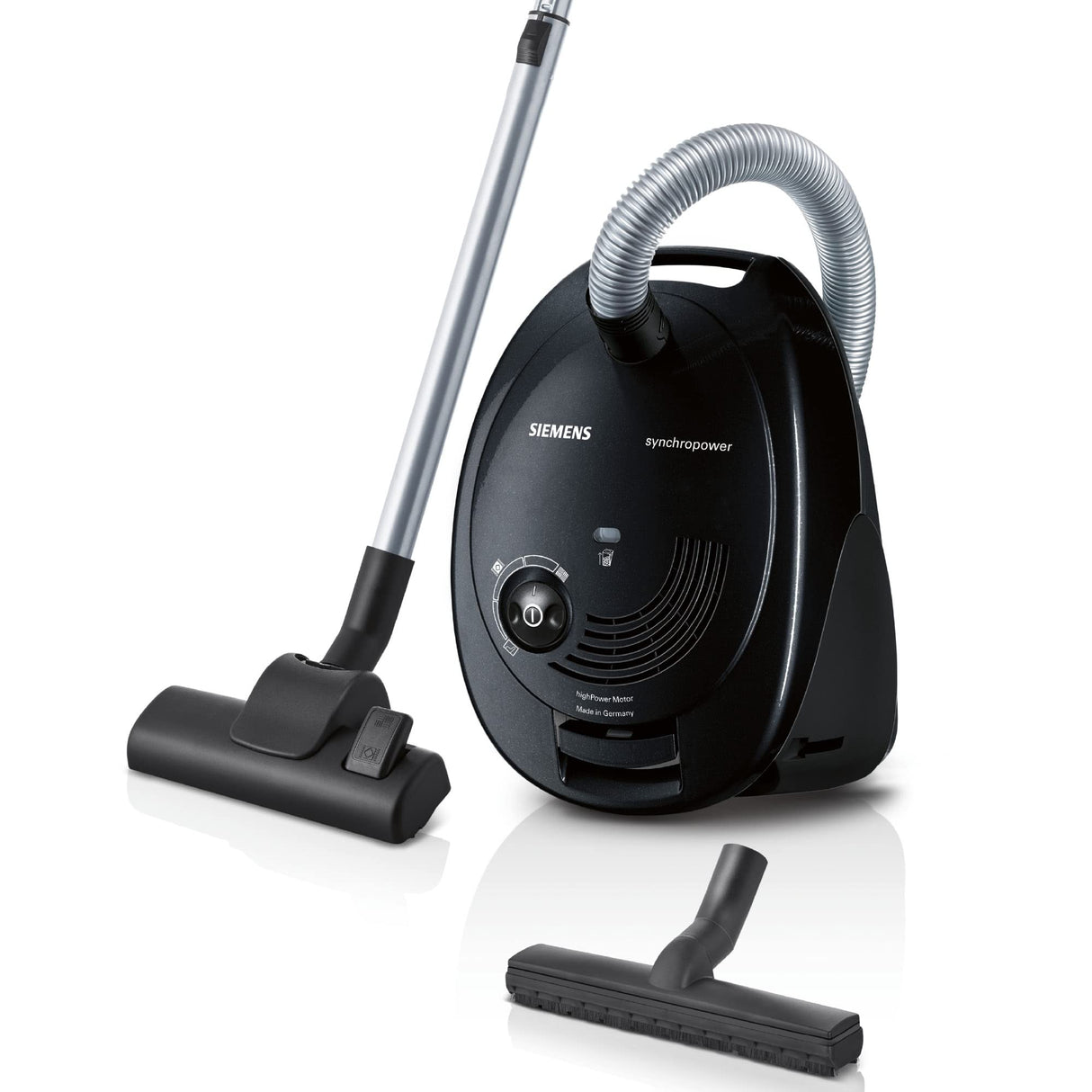 Siemens VS06B112A - Aspirador con bolsa, etiquetado energético BBED, motor highPower