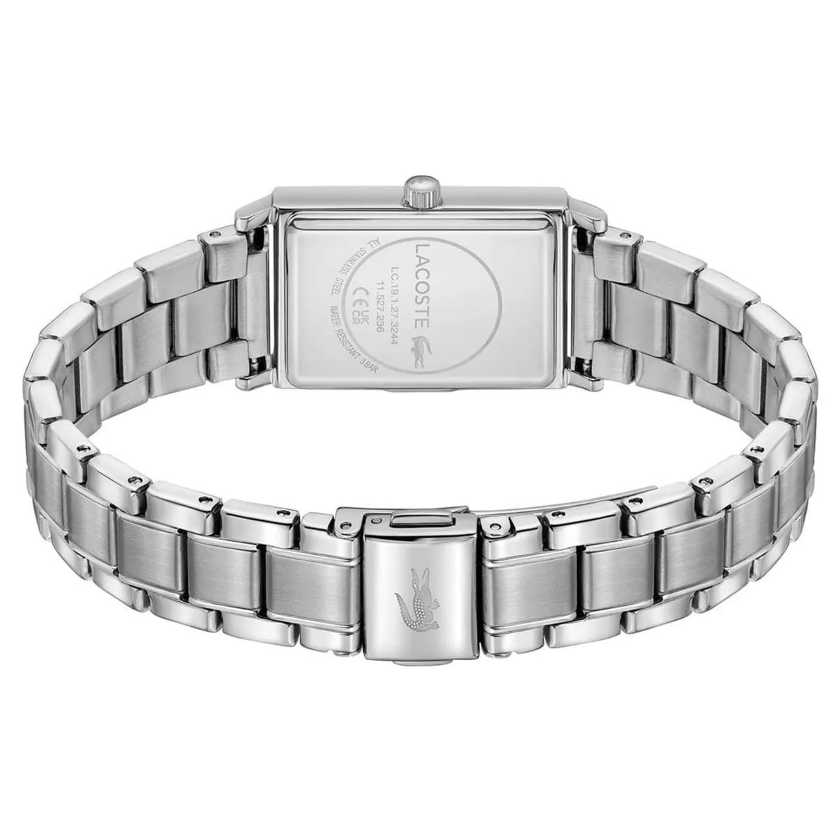 Lacoste Reloj De Movimiento De Cuarzo De Dos Manecillas para Mujer Colección Catherine con Correa de Acero Inoxidable Plateada - 2001406