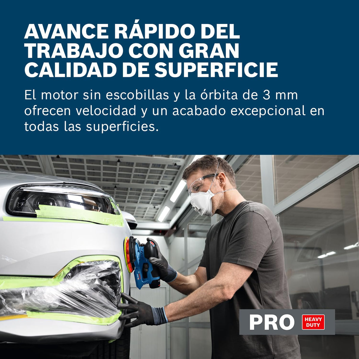 Lijadora excéntrica a batería Bosch Professional 12V GEX 12V-150-3 (incl. plato de lija, hoja de lija, anillo protector, saco para polvo, L-BOXX 162)
