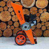 Trituradora de Gasolina compacta de 6HP para jardín, astilladora FM6DD-MUL