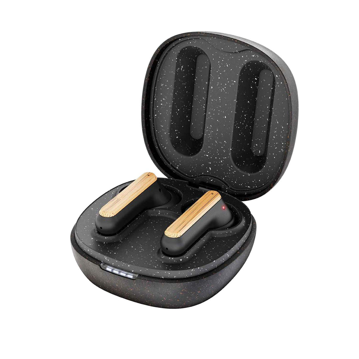 Marley Redemption ANC - Cancelación activa de ruido, auriculares inalámbricos Bluetooth, 28 h de reproducción, carga rápida USB-C, bambú respetuoso con el medio ambiente, negro